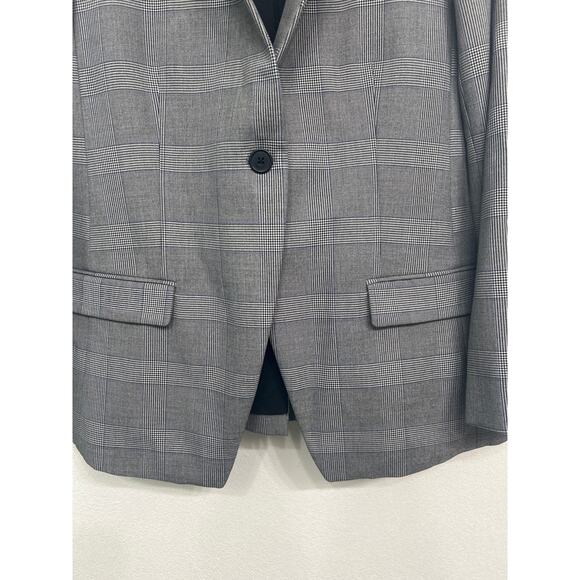 HATCH x J. Crew Maternity Regent Blazer in Gray Glen Plaid Size 1 Small-Medium - Picture 6 of 13
